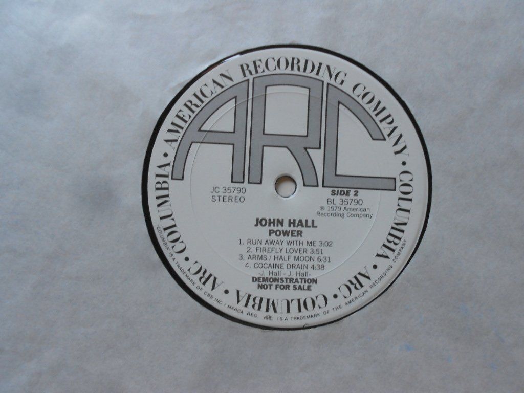 Vinyles: JOHN HALL  -  POWER – D'occasion à Bex par Giorgiob 3