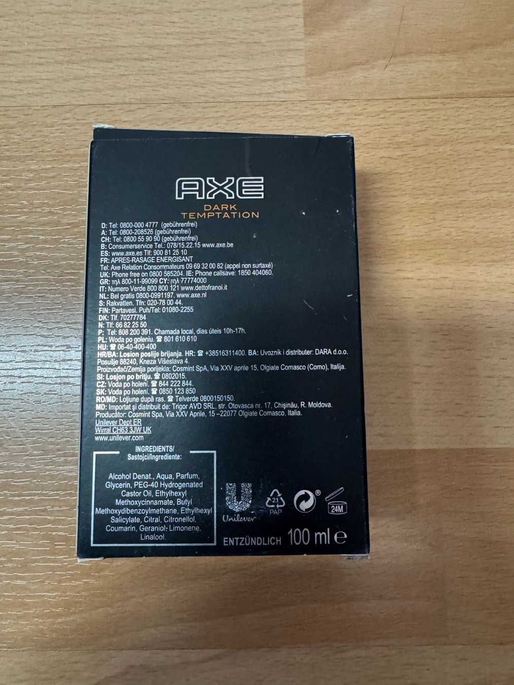 Cura del viso: AXE Aftershave Dark Temptation – Nuovo e nell'imballaggio originale da Güttingen venduto da JeffreyGucc 3