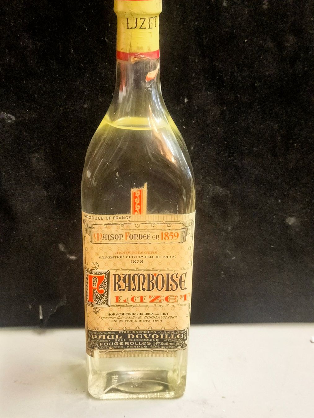 Bevande alcoliche: FRAMBOISE FLUZET – Usato da Genève venduto da Leboucheoreilles
