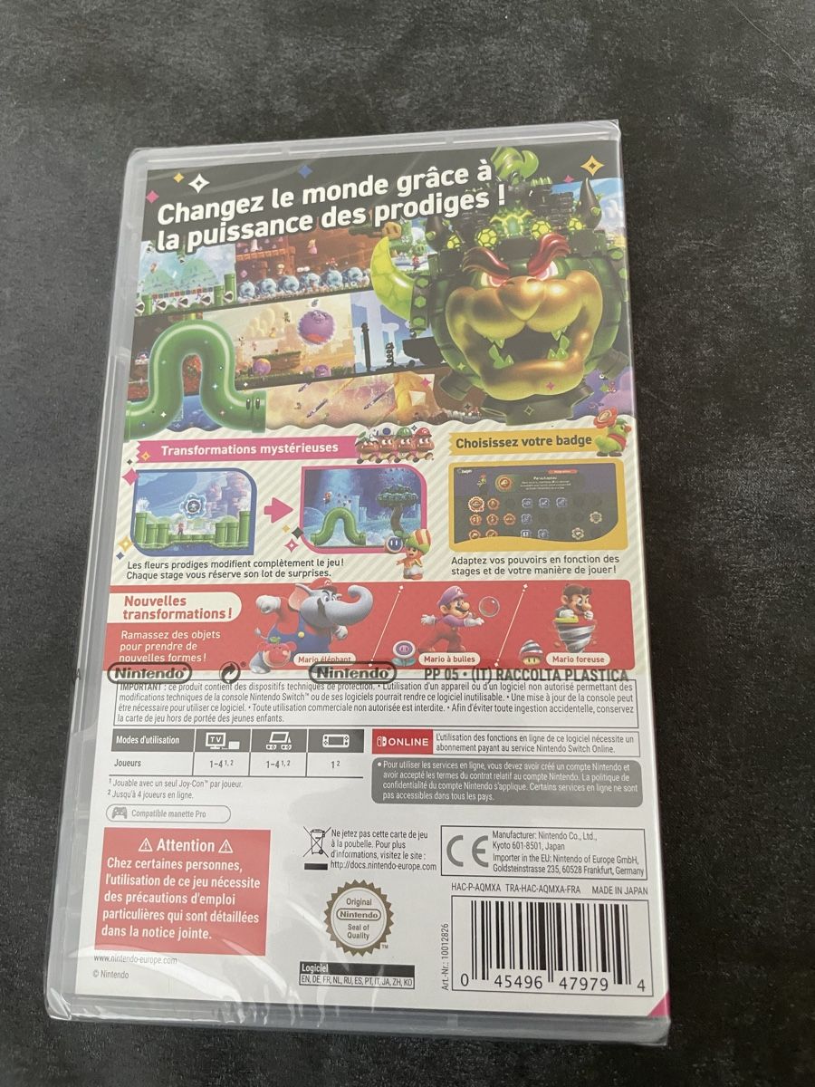 Nintendo Spiele: Nintendo Switch Super Mario Bros Wonder, Originalverpackt – Gebraucht aus Oberwil BL von Petermib 1