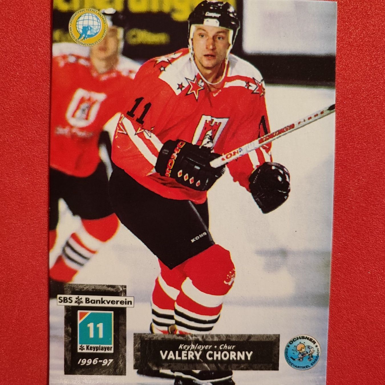 Sammelbilder & Trading cards: Valery Chorny - EHC CHUR - 1996/97 – Gebraucht aus Dübendorf von kb86_MOVIE
