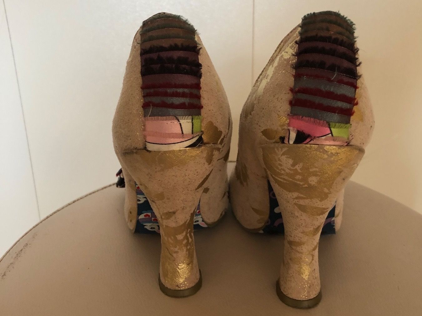 Scarpe da donna: Escarpins Irregular Choice beige et dorés taille 38 – Nuovo (secondo la descrizione) da Coppet venduto da Vanessamode 4