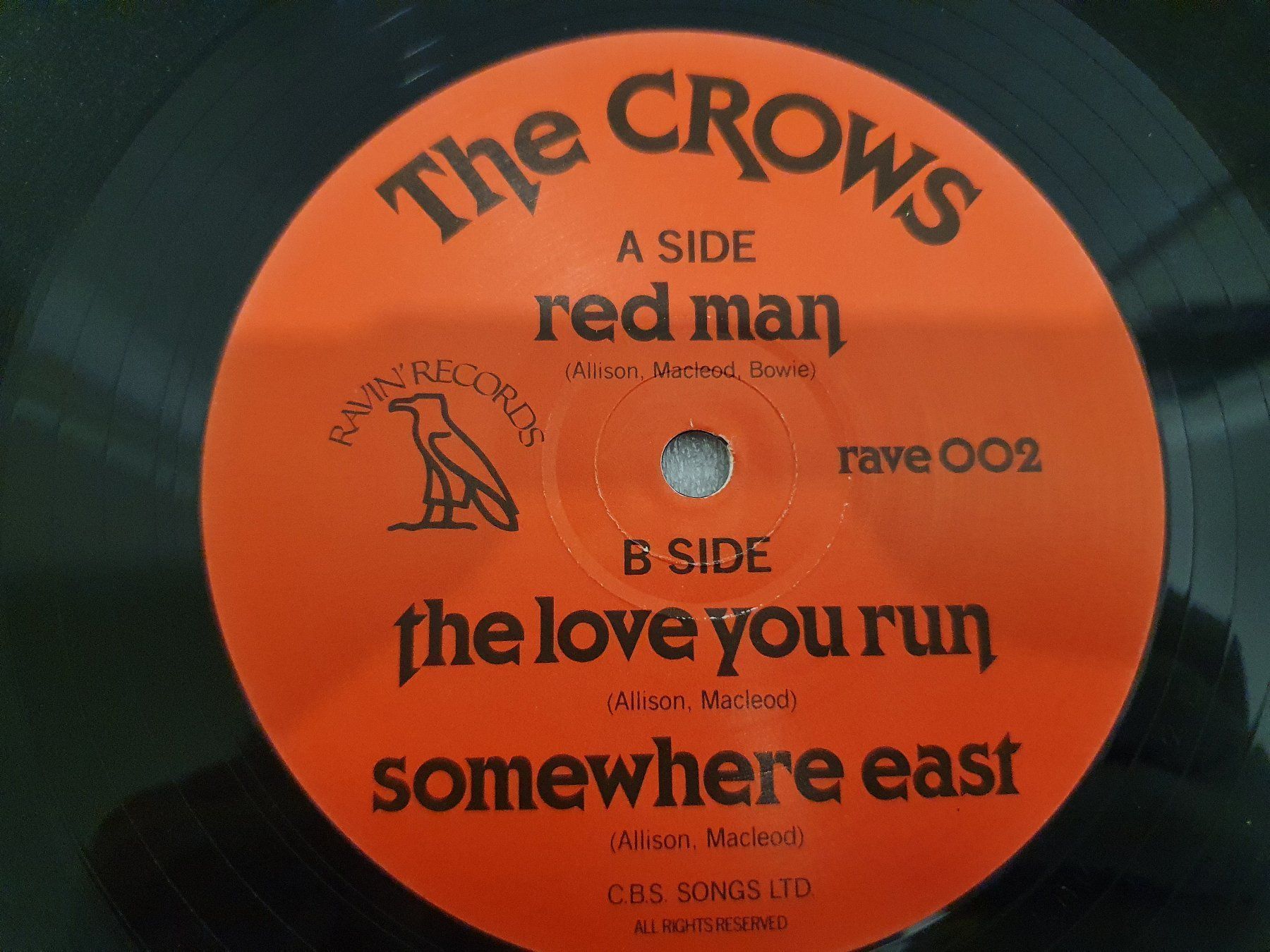 Dischi in vinile: The Crows - Redman (Rock) – Usato da Uster venduto da Vinyl-Leidenschaft 5