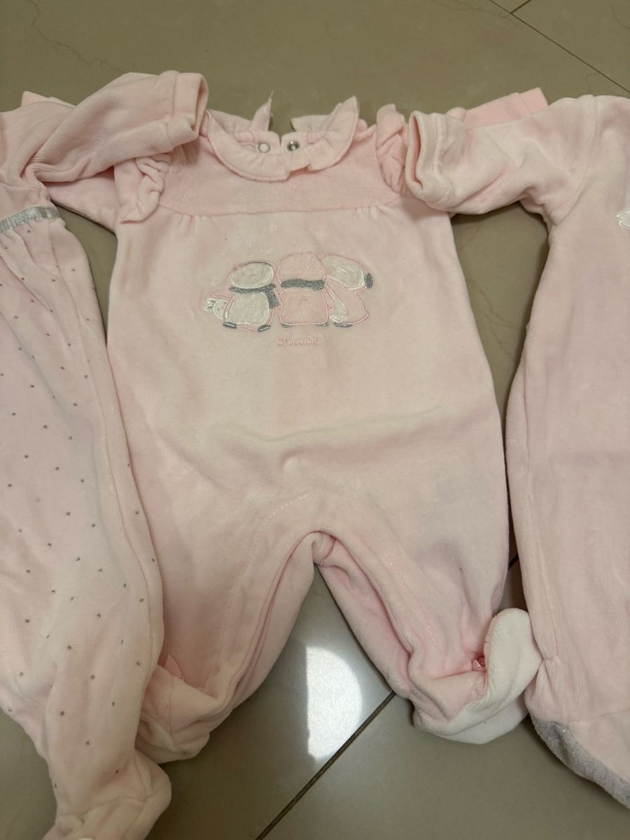 Chicco Lotti & Set di vestiti: Strampler rosa Mädchen 50 1 monat 4 stück – Usato da Reinach BL venduto da team8596 4
