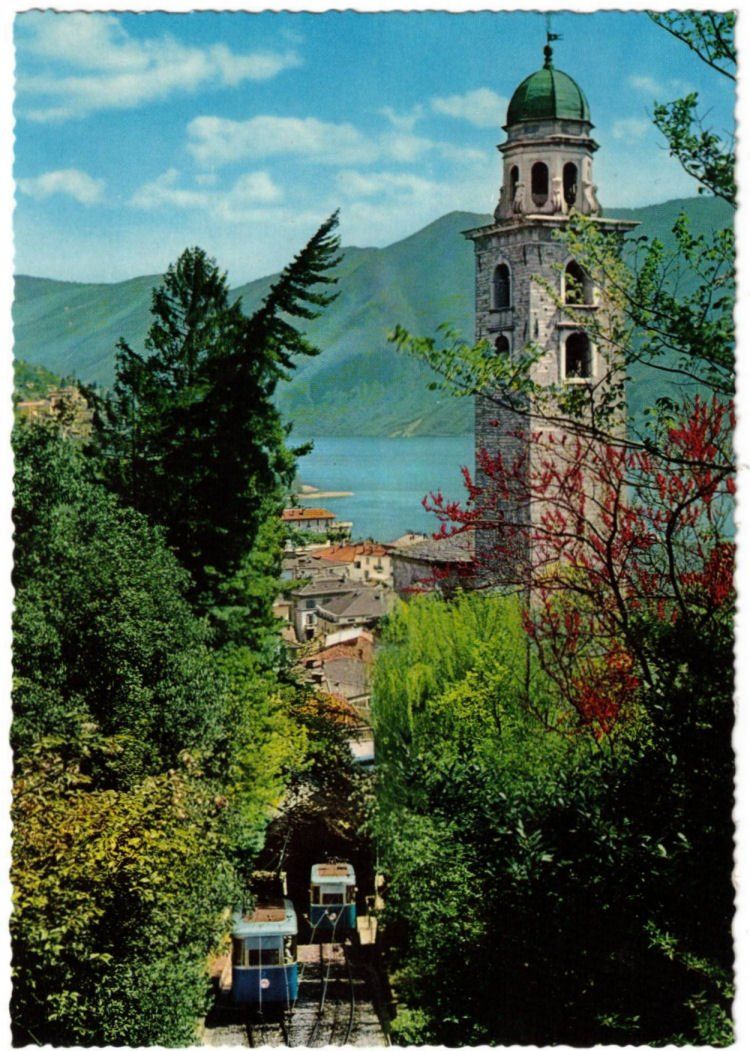 Cartoline postali: Lugano - Standseilbahn Stazione – Usato da Binningen venduto da Mountainrider
