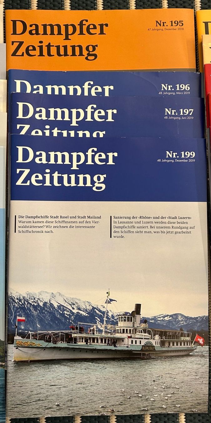 Riviste & Magazine: 22 Stk. Dampferzeitung – Usato da Bern venduto da febe2 2