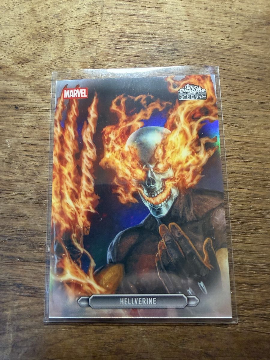 Topps Carte collezionabili: 2026 Topps Chrome Marvel Fanfare Hellverine FF-19 Refractor – Nuovo (secondo la descrizione) da Goldach venduto da pipinio