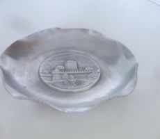 Vintage-Aluminiumteller