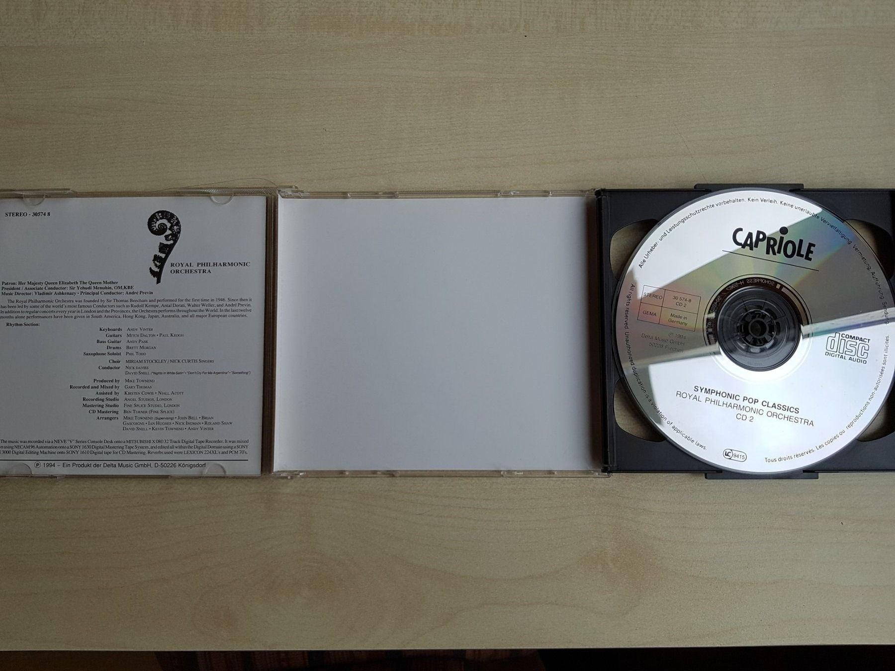CDs: SYMPHONIC POP CLASSICS/2CDs (630) – D'occasion à Reutigen par DONDON55 3