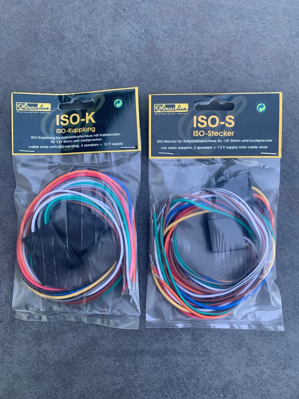 Radio: Radioadapter ISO S + K – Nuovo e nell'imballaggio originale da Schaan venduto da fiu_czw9