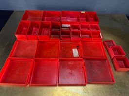 Lot Sortierboxen für Lista Schränke, gebraucht, alle Grössen