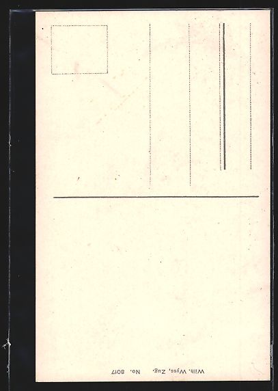 Cartoline postali: AK Zug, An der Stadtmauer – Usato da Berlin venduto da bartko-reher 1