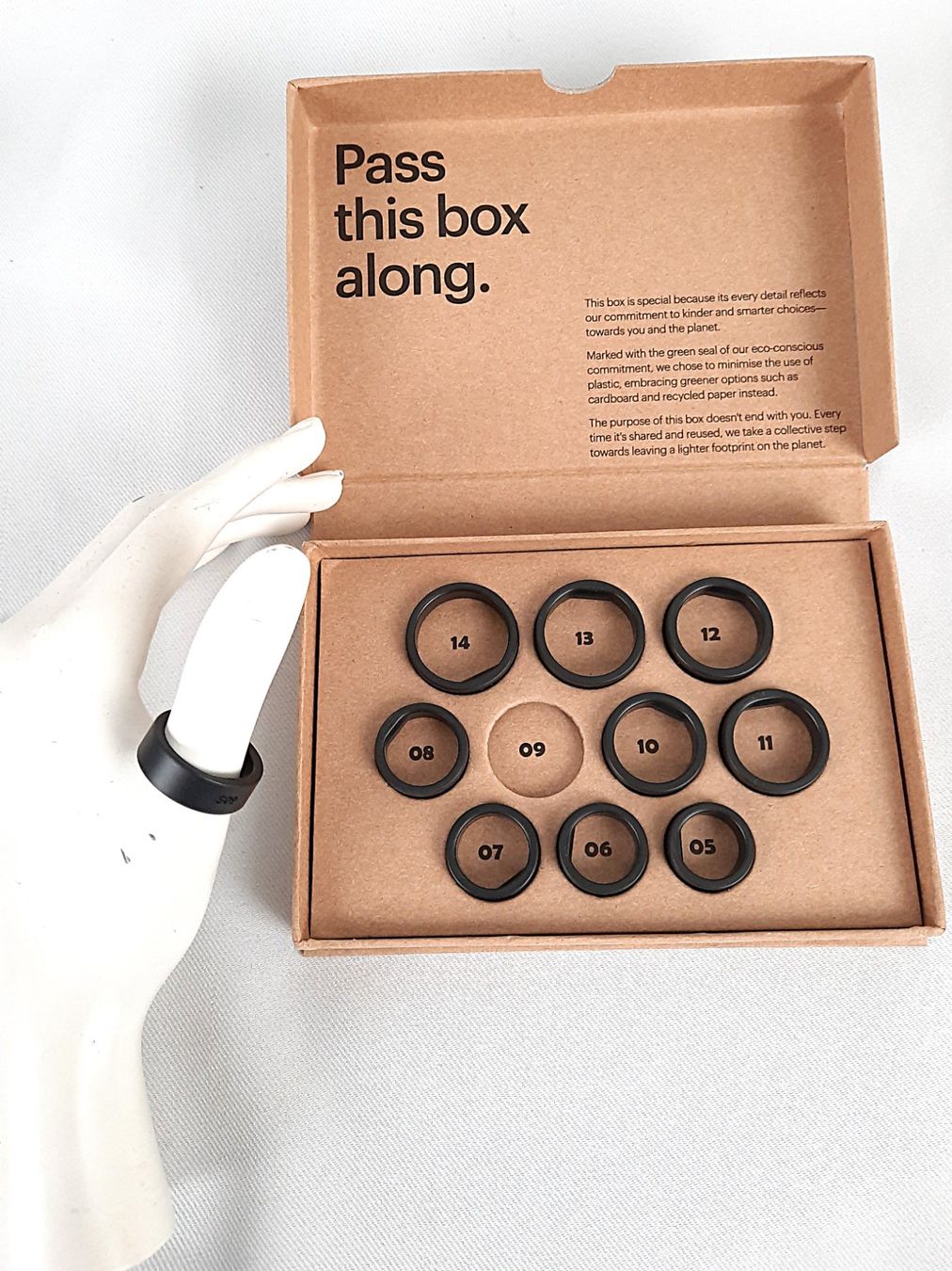 Anelli: ULTRAHUMAN Ring Air Sizing Kit – Nuovo (secondo la descrizione) da Beinwil am See venduto da Restwert_Beinwil 1