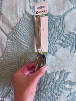 6 brandneue Esslöffel, 20,5 cm