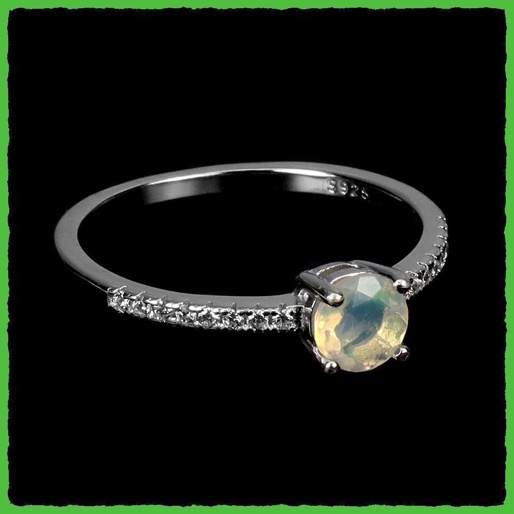 Anelli: Äthiopischer Opal Ringe 925 Silber – Nuovo e nell'imballaggio originale da Oberglatt ZH venduto da Goldfee1 2