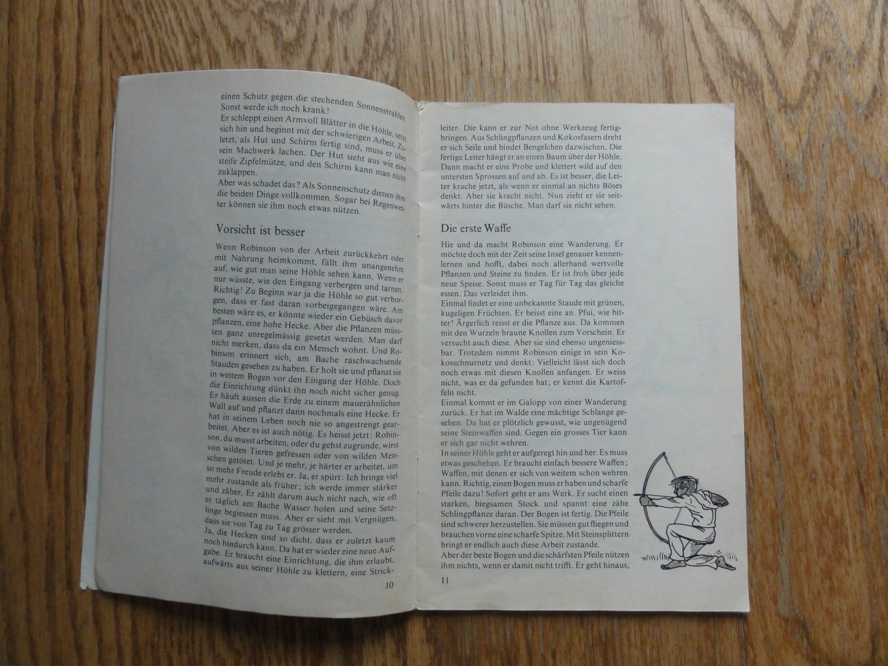 Libri: Robinsons Abenteuer, SJW Nr. 151, antik – Difettoso da Riedholz venduto da Taweva 3