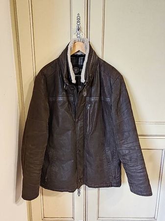 Veste homme - cuir véritable