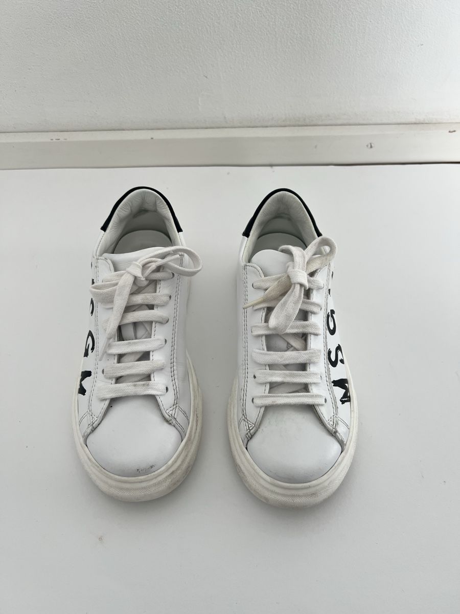 MSGM Scarpe da uomo: Sneakers cuir blanc MSGM  junior taille 31 – Usato da Zug venduto da ama_fgg6 2