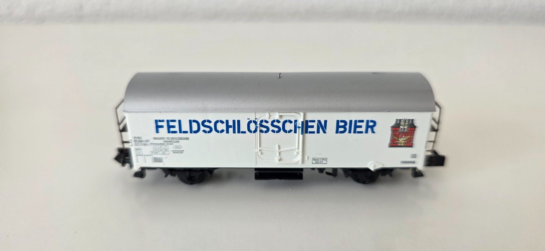 Roco Modellini di ferrovie: Kühlwagen Feldschlösschen Bier – Nuovo (secondo la descrizione) da Wittenbach venduto da Hase113 1