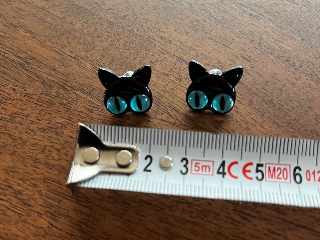 Orecchini pendenti & Orecchini a lobo: Schwarze Katze (Crazy CAT) Ohrstecker – Nuovo (secondo la descrizione) da Gams venduto da Mariawicca 9