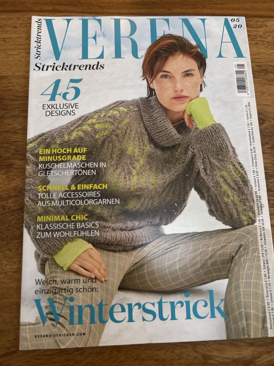 Riviste & Magazine: Verena Stricktrends 05/20 Winterstrick - 45 Designs! – Usato da Deitingen venduto da dan_2fc9
