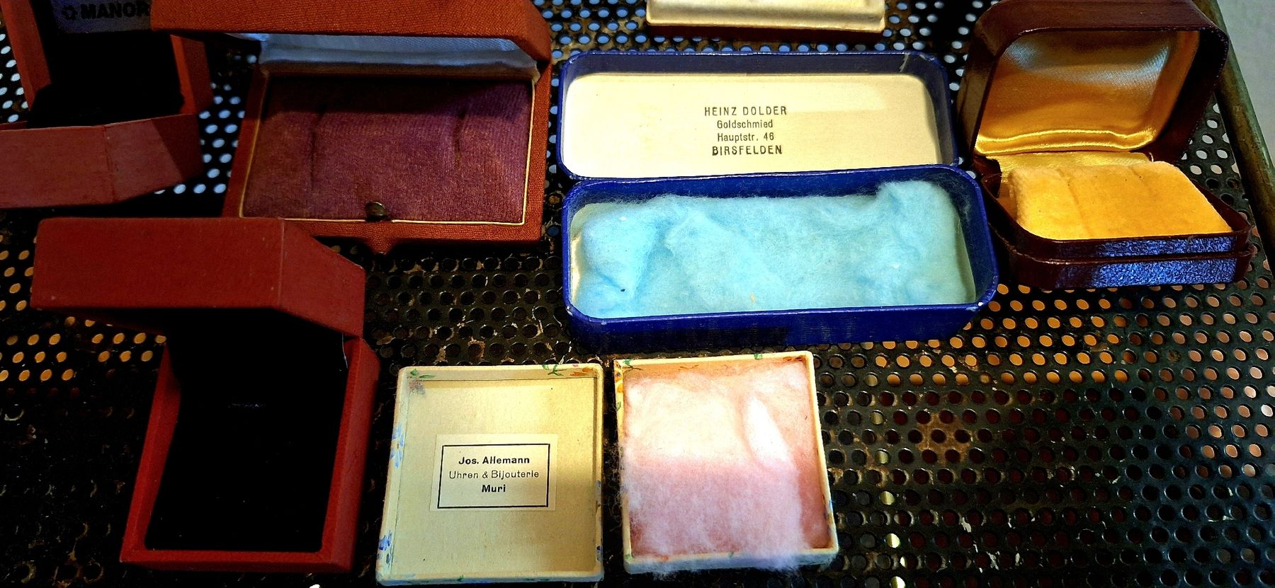 Dosen: Konvolut antike Schmuck-Schatullen/Kästchen – Gebraucht aus Emmenbrücke von abu_9mj8 4