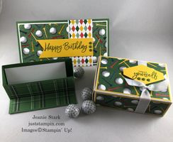 Designpapier "Golfclub" von Stampin up 12'' x 12''