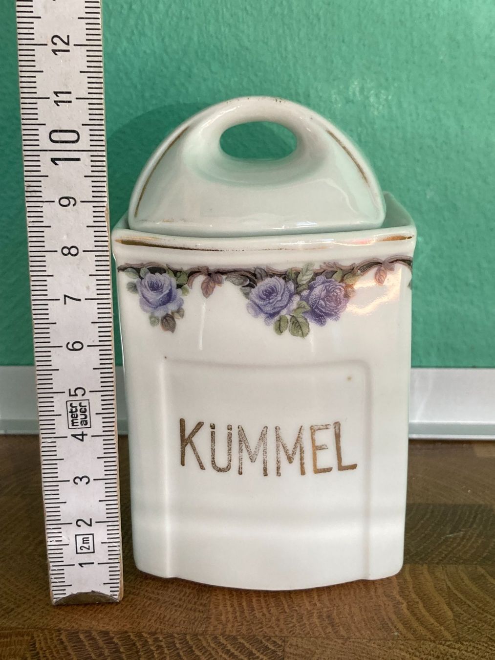 Zuccheriere: ANTIKE  VORRATSDOSE  PORZELLAN  KÜMMEL – Usato da Subingen venduto da ArtBead 7