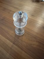 Glas Pfeffermuehle klar, guter Zustand