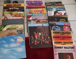 Disques Vinyl 33 T et 45 T en lot