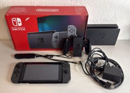 Nintendo Switch Console Grey - with screen protector!