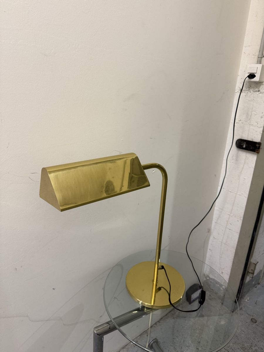 Lampade: Schreibtischlampe vintage, Messing – Usato da zürich venduto da PapaMoll86 1