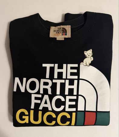 Gucci x The North Face Pullover – Grösse M (fällt aus wie L)