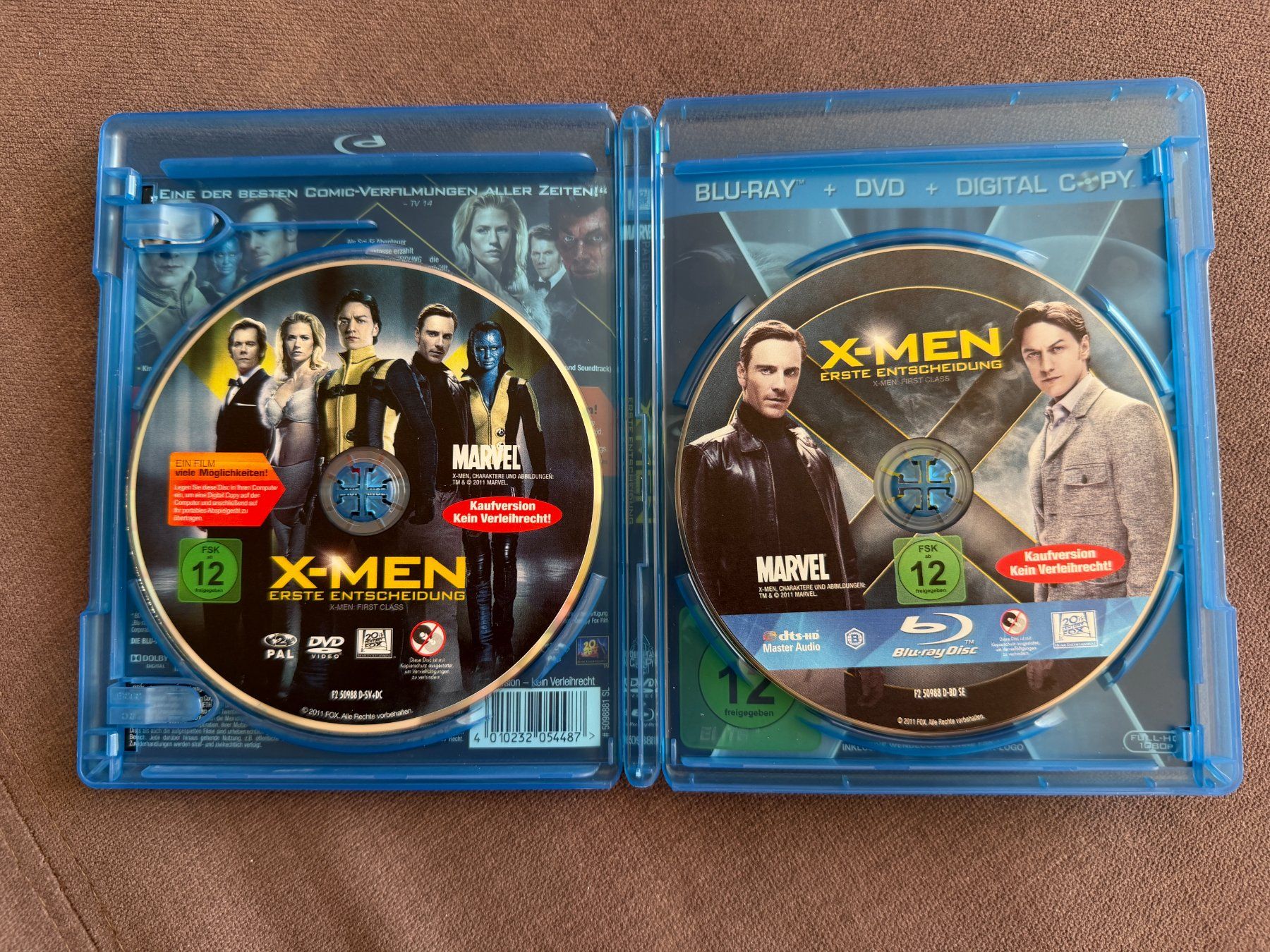 Tutti i DVDs: X-Men: Erste Entscheidung, Blu-Ray – Nuovo (secondo la descrizione) da Wolfhausen venduto da KugelKopf 2