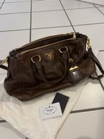 Braune Prada Tasche aus Leder - Top Zustand!
