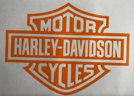 Harley Davidson Aufkleber Gross Formatt