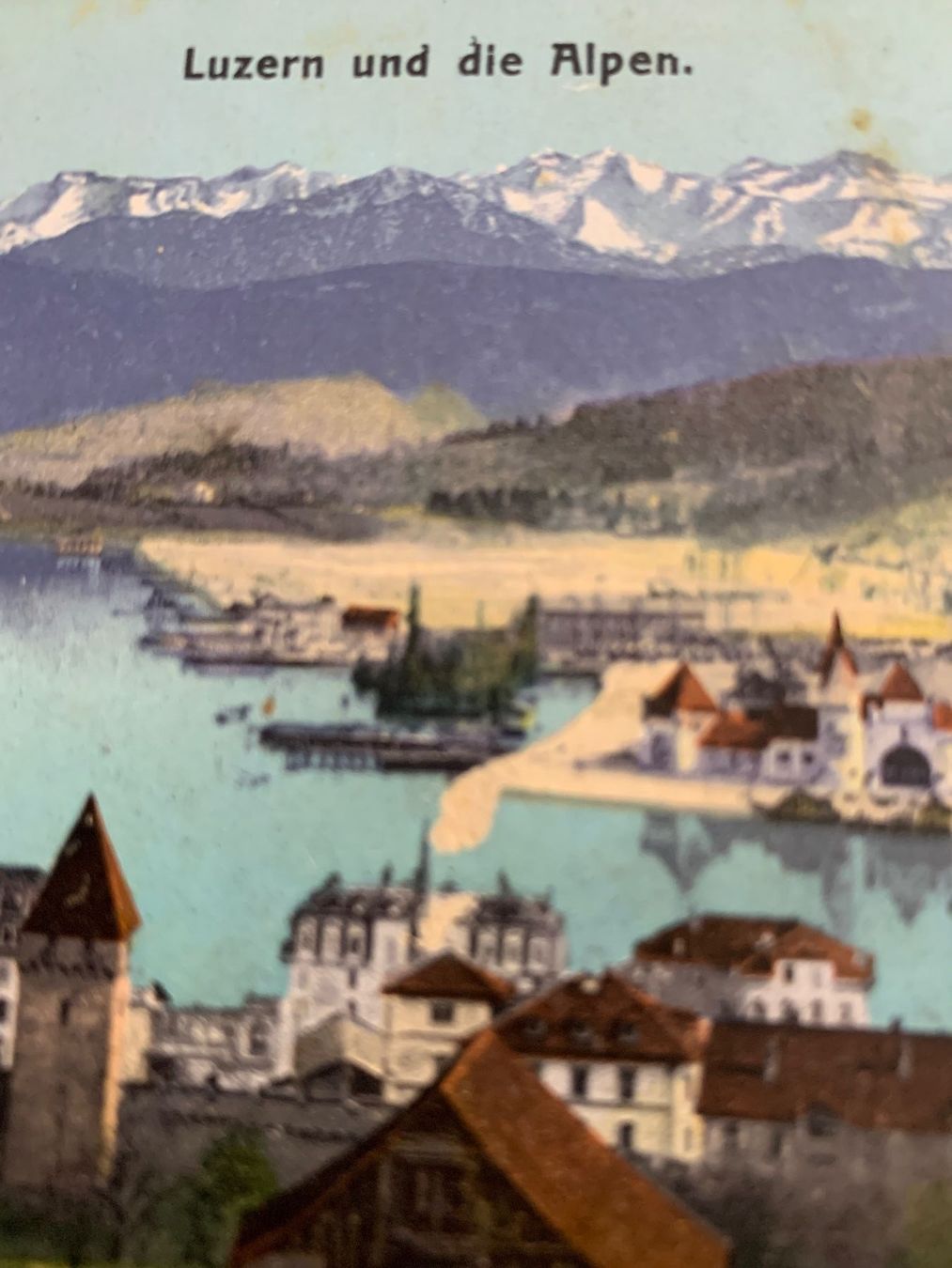 Cartoline postali: ANTIKE ANSICHTSKARTE LUZERN********* – Difettoso da Ibach venduto da lisch3 2