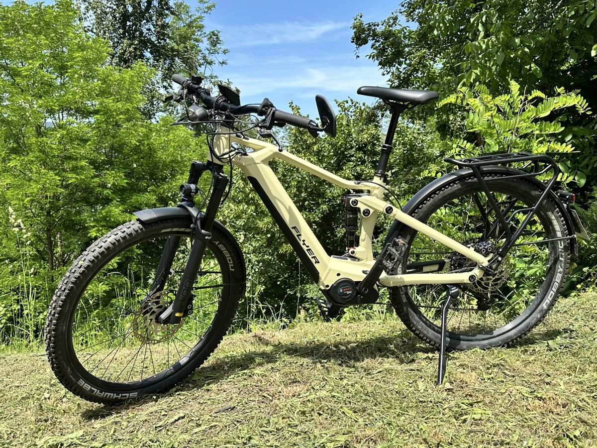Flyer Biciclette: Flyer Goroc 3 E-Bike Sommertop Zustand – Usato da Walliswil b.Wangen venduto da humperg 1