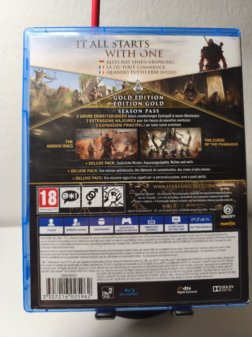 Giochi: Videogioco PS4 Assassin's Creed Origins Gold Edition – Usato da S. Vittore venduto da GamesAndCards95 1