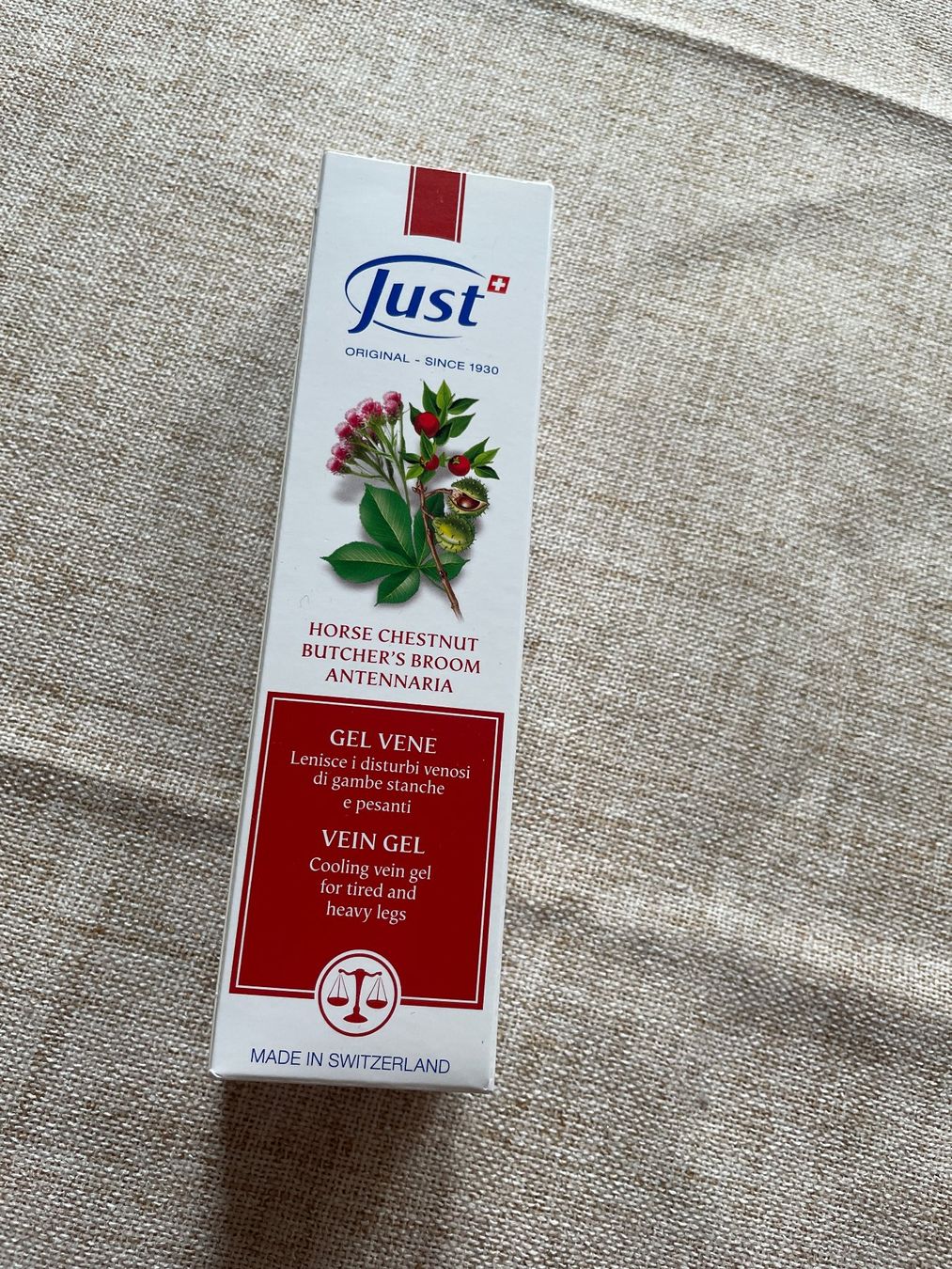 Sonstige Körperpflege: JUST Venengel - Ungeöffnet – Neu und originalverpackt aus Zürich von jandra01