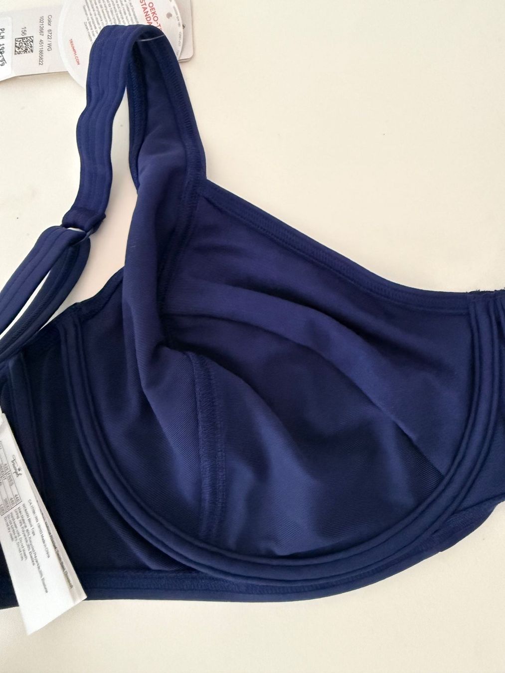 Triumph Costumi da bagno & Bikini: TRIUMPH, Bikini, Grösse 42E/42, Farbe Dunkelblau/Weiss – Nuovo e nell'imballaggio originale da Rudolfstetten venduto da gst_g7xl 5