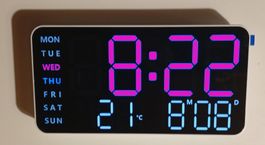 Grosse Digitale Wand- und Werstatt-Uhr