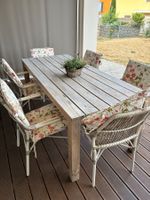 Gartentisch mit 6 Stühle