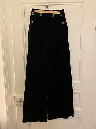 Sezane velours Hose 34