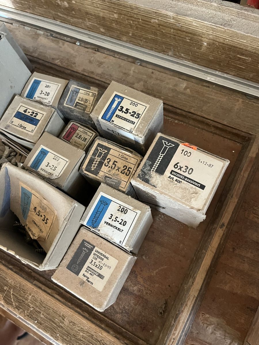 Alle Werkzeuge: Schlitzschrauben  – Neu und originalverpackt aus Unterterzen von Barbara_Giger 8
