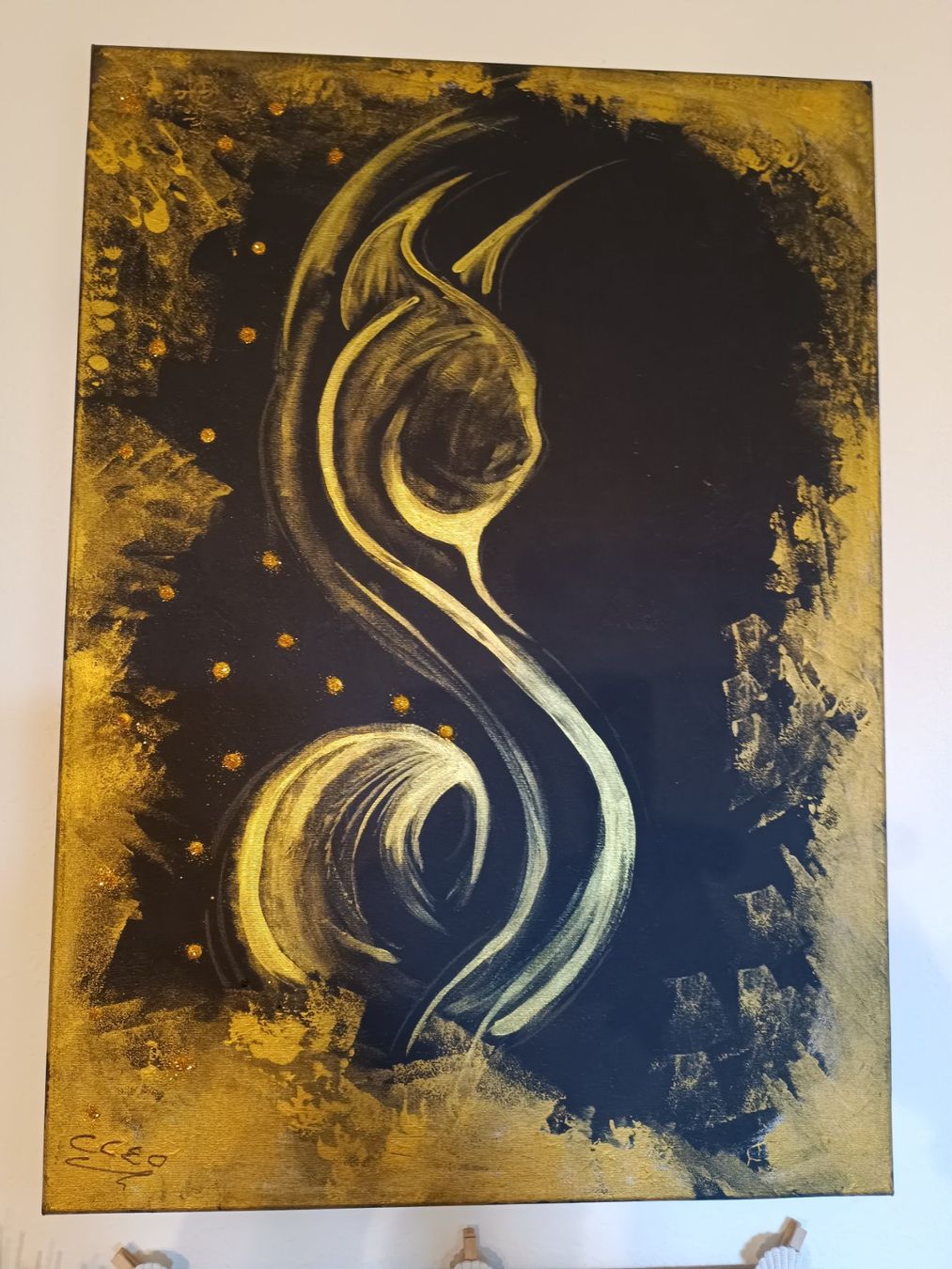 Dipinti: Cat - Bild von Cleo 50 x 70cm – Nuovo e nell'imballaggio originale da Baar venduto da Freaky-Pics 1