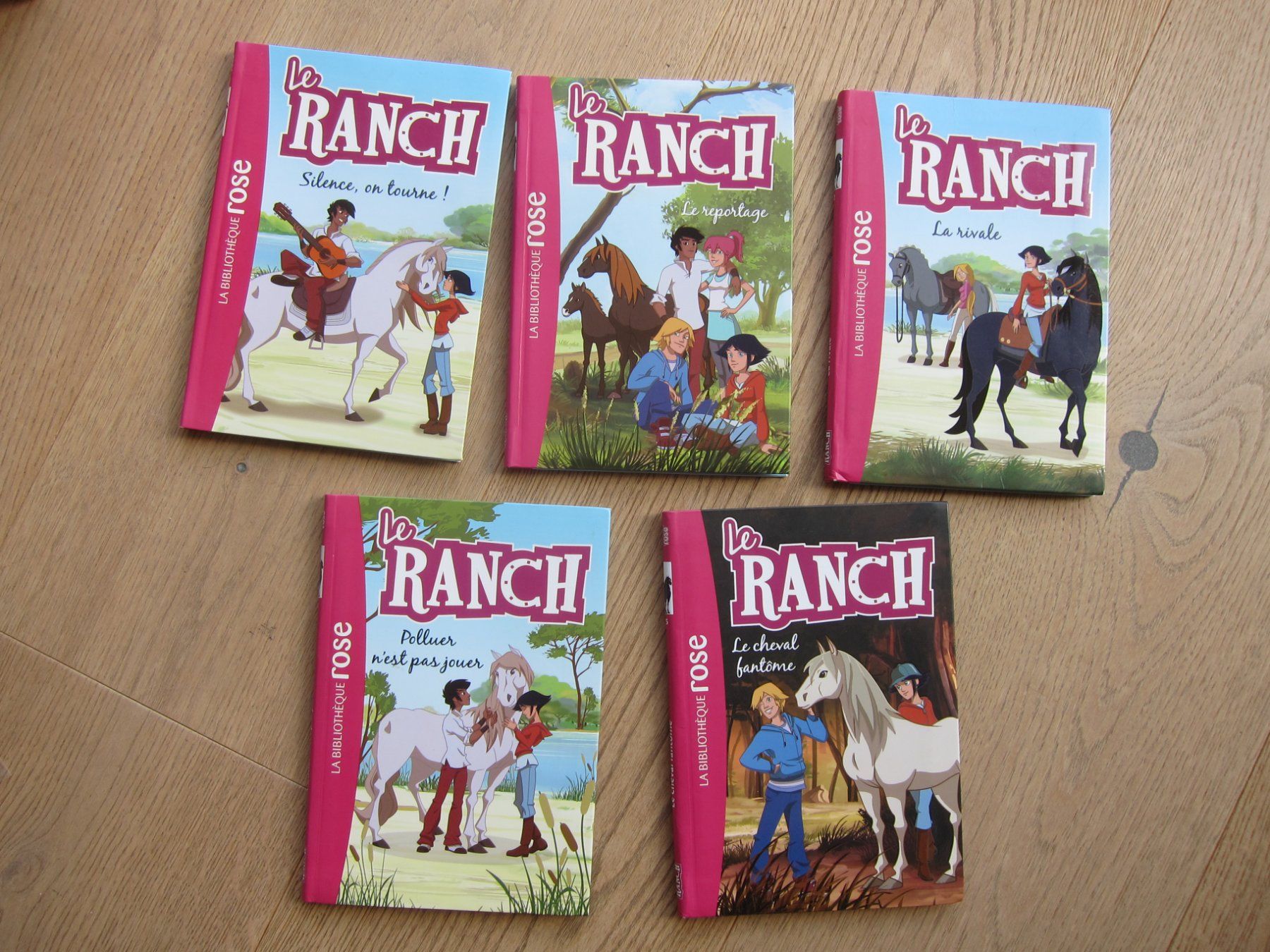 Libri: Livres de la bibliothèque rose: - Le Ranch – Usato da Marin-Epagnier venduto da nic_clc6