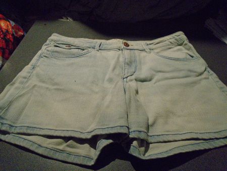 Shorts / Jeans Grösse 170, H&M, hellblau