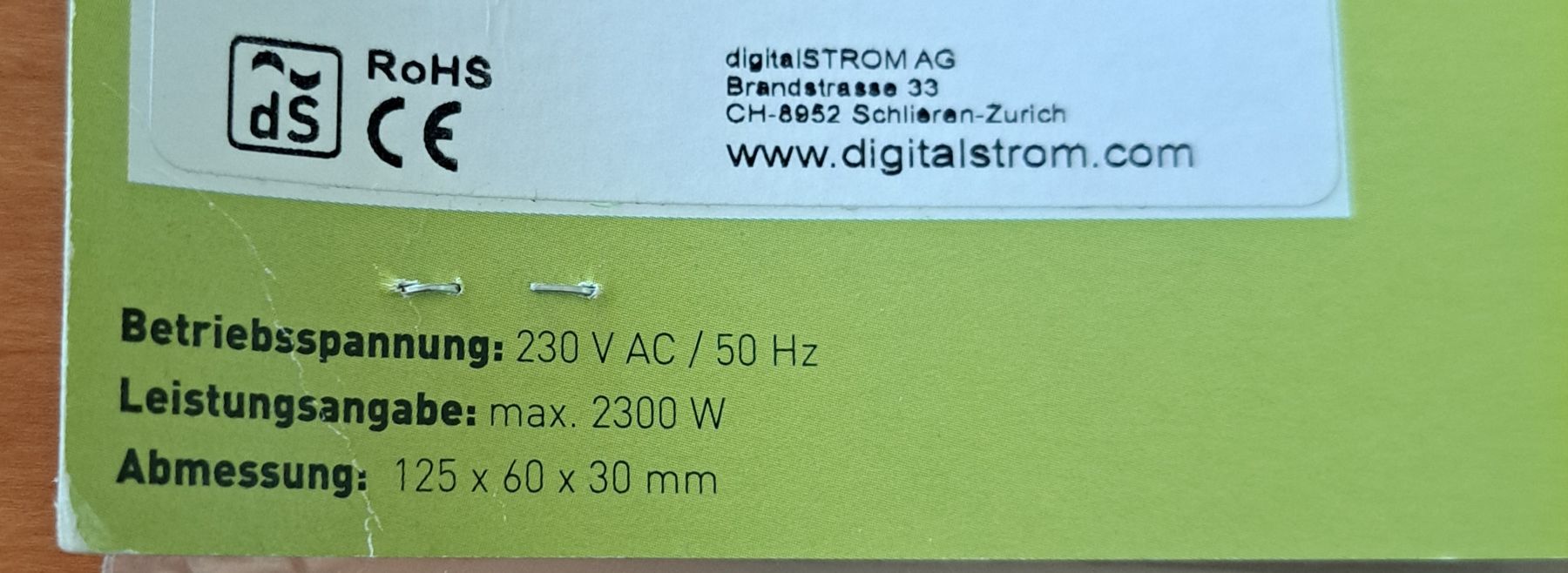 DigitalSTROM Interruttori: digitalSTROM Schnurschalter L steckbar SW-SSL200-JS – Nuovo e nell'imballaggio originale da Berikon venduto da joker1972 4