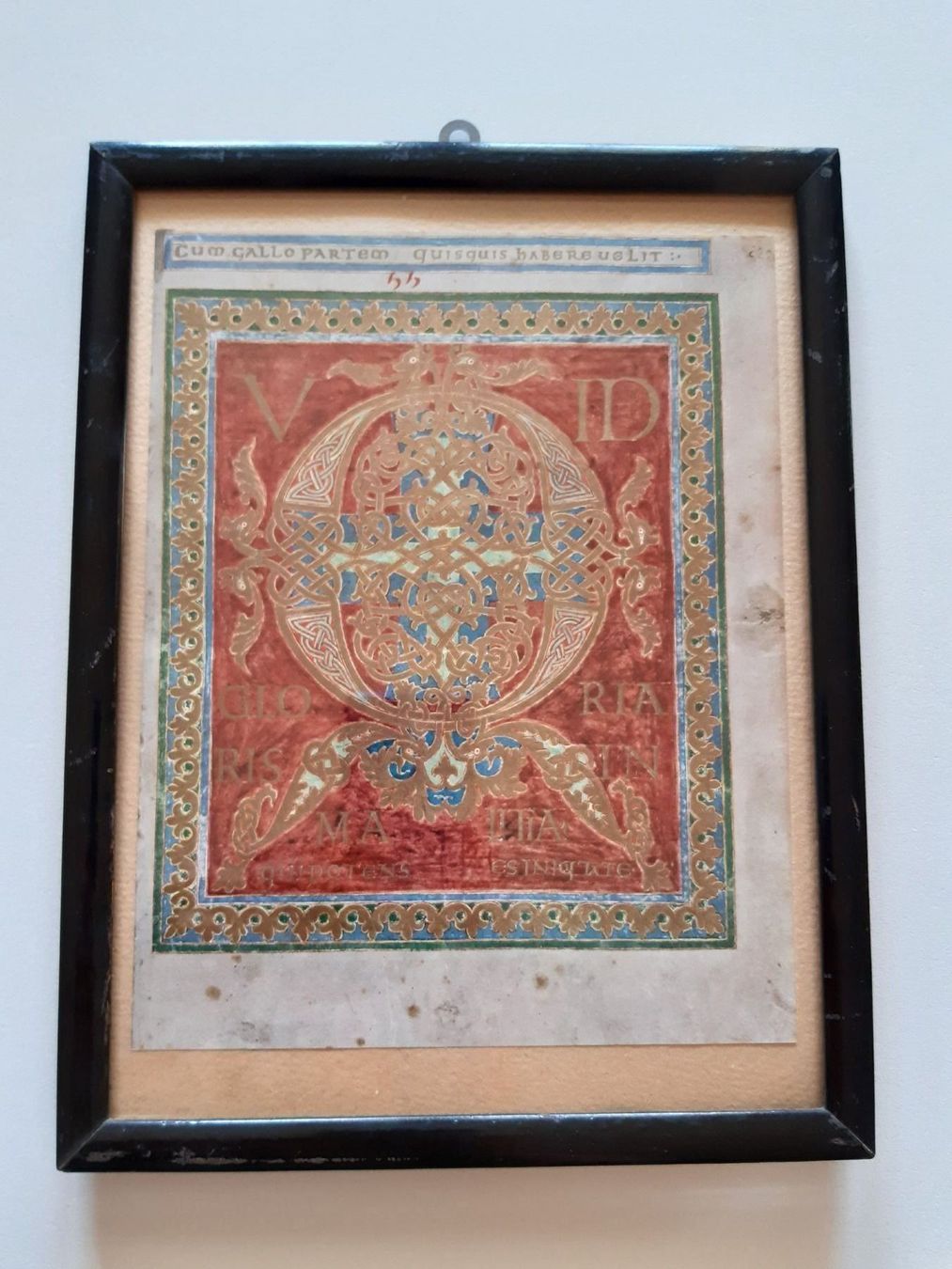 Grafica & Litografie: Initiale Folchart-Psalter 9.Jh Faksimile – Usato da Bévilard venduto da Orscha 5